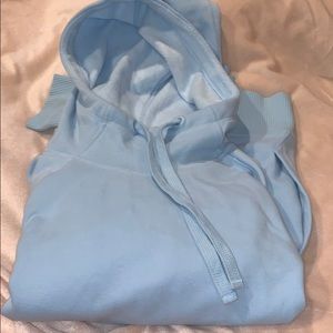 Light Blue Athletic Works Hoodie